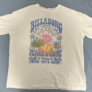 Billabong Peace and Love Oversized T-Shirt